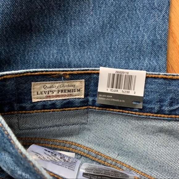 NWT Levi's Premium 501 Skinny 29" x 28" - Picture 7 of 14